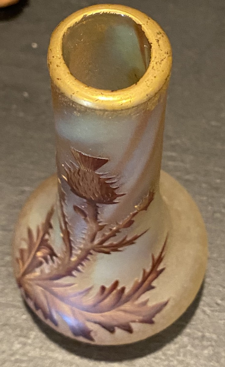 petit vase Daum, Ecole de Nancy