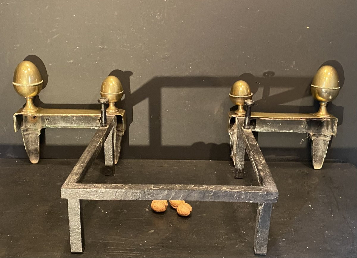 Louis XVI Period Andirons-photo-1