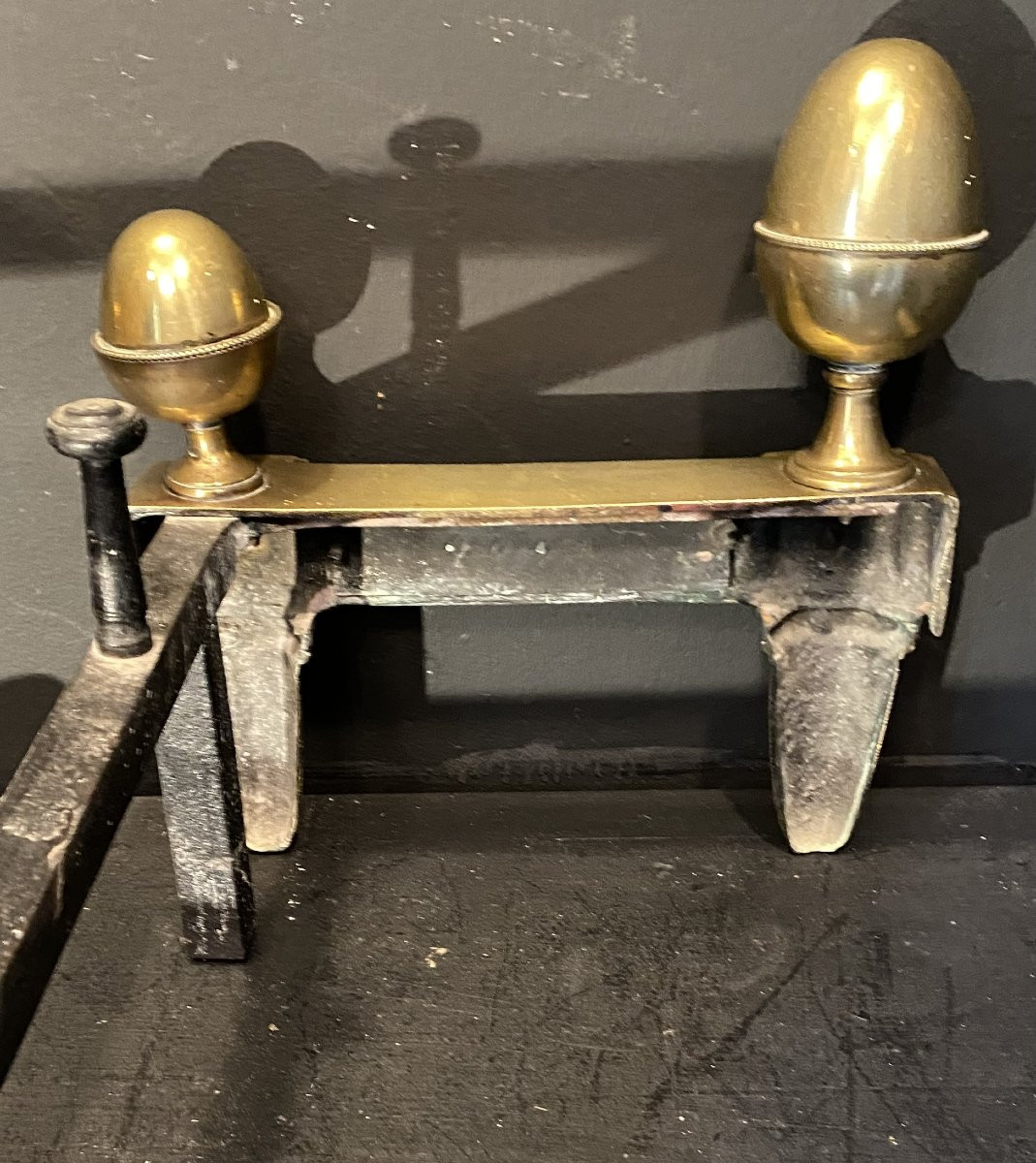 Louis XVI Period Andirons-photo-2