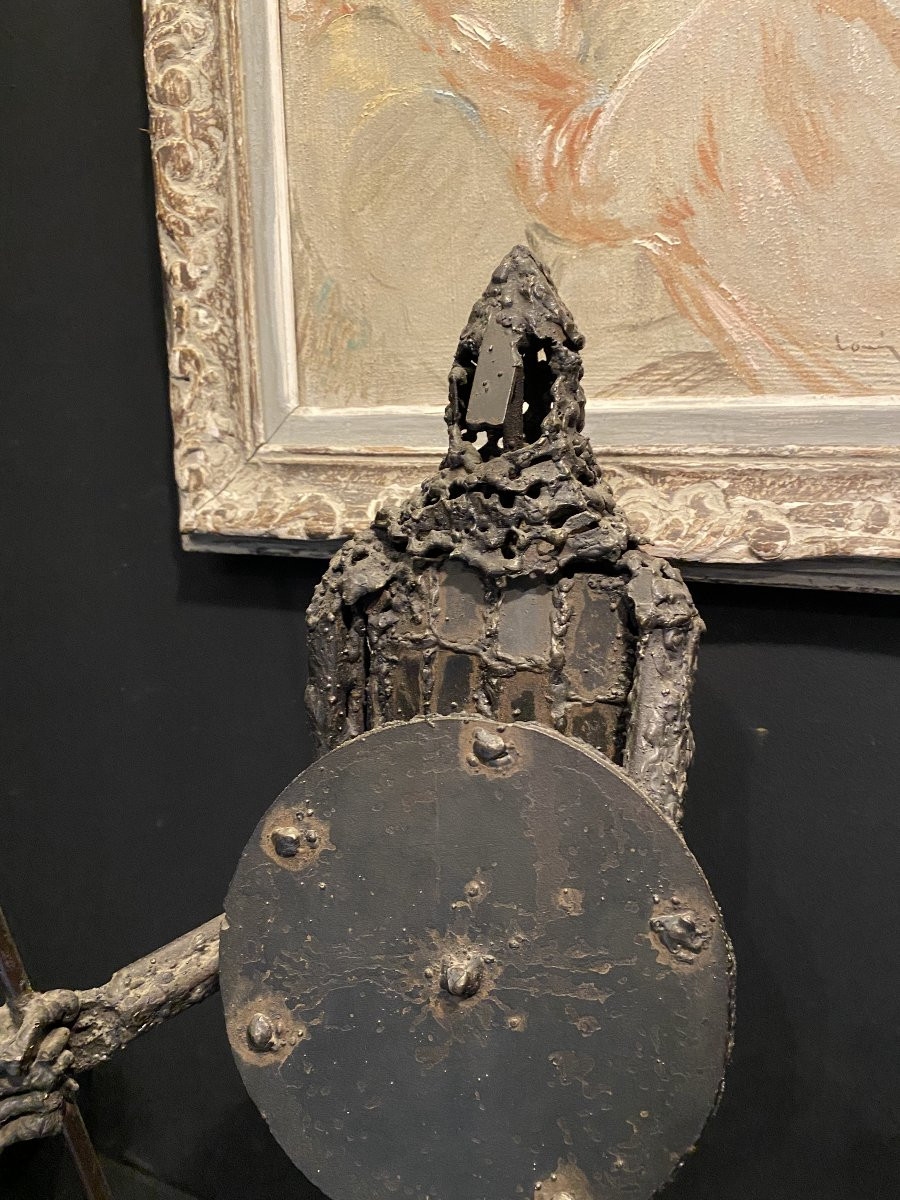 Sculpture, Signed Pierre Clavaret-photo-4
