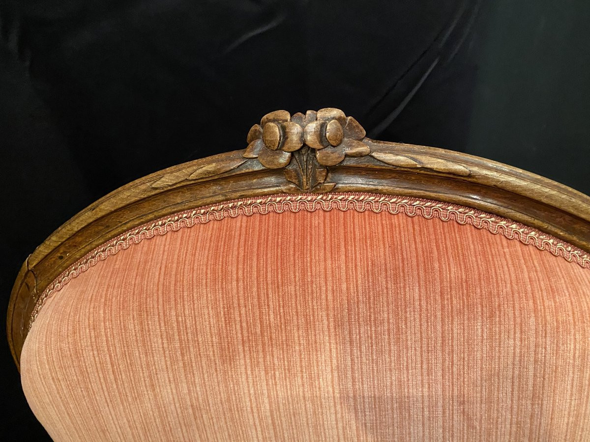 fauteuil à la reine d'époque Louis XV-photo-4