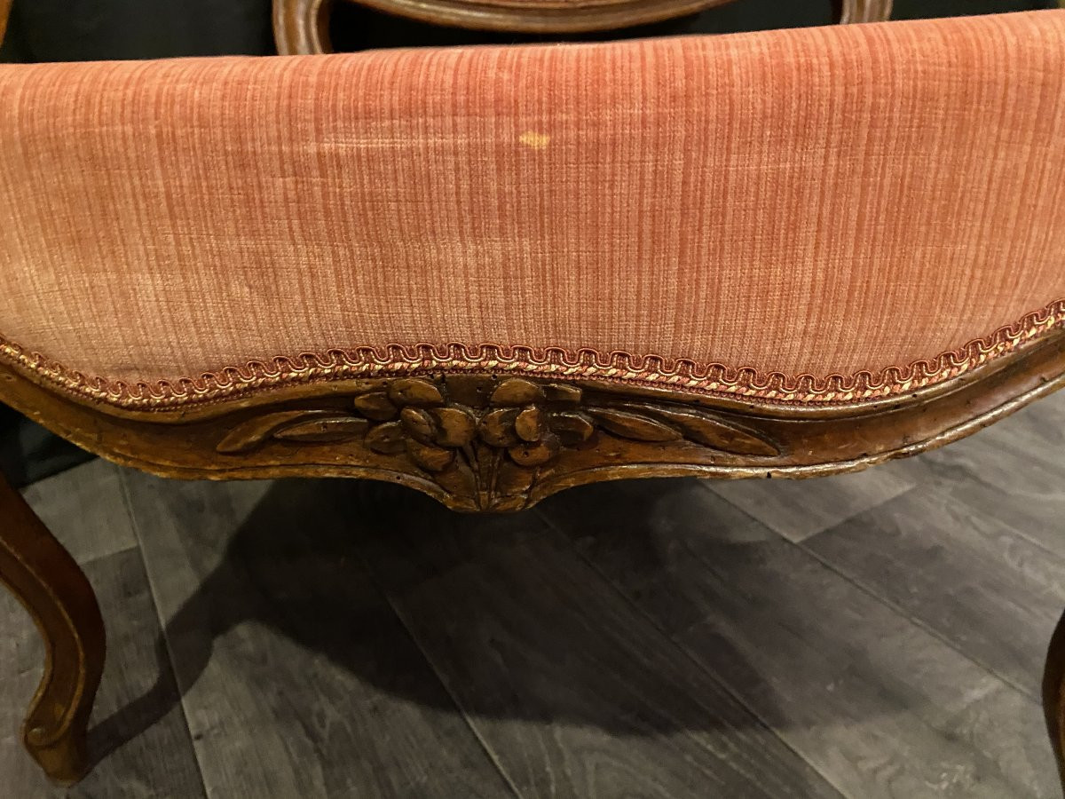fauteuil à la reine d'époque Louis XV-photo-7