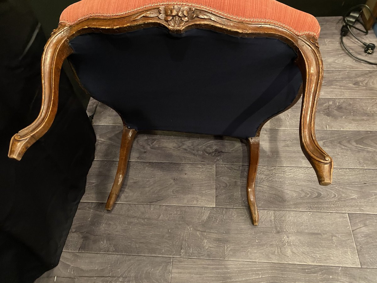 fauteuil à la reine d'époque Louis XV-photo-8