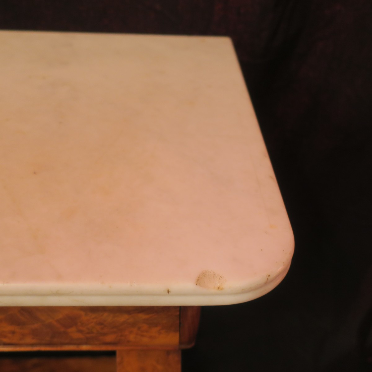 console en acajou restauration-photo-4