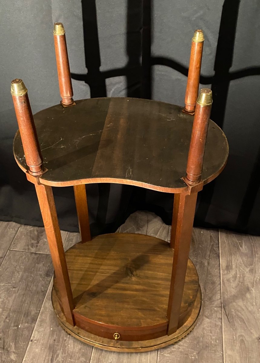 table chiffonnière en acajou-photo-3