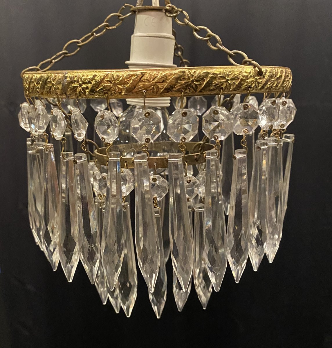 petit plafonnier à une lumière-photo-1