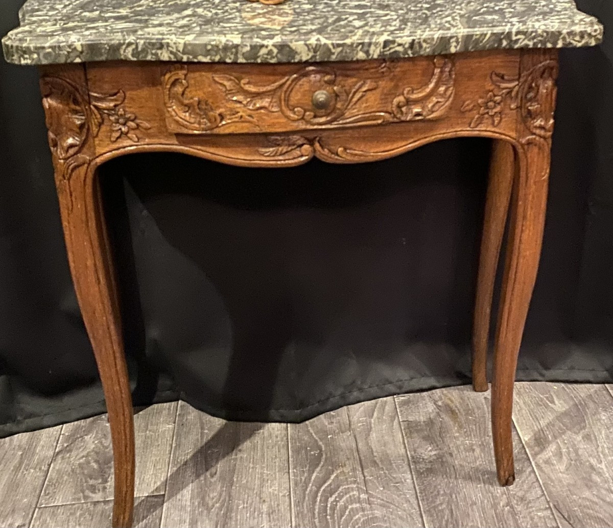 Very Small Oak Console Table