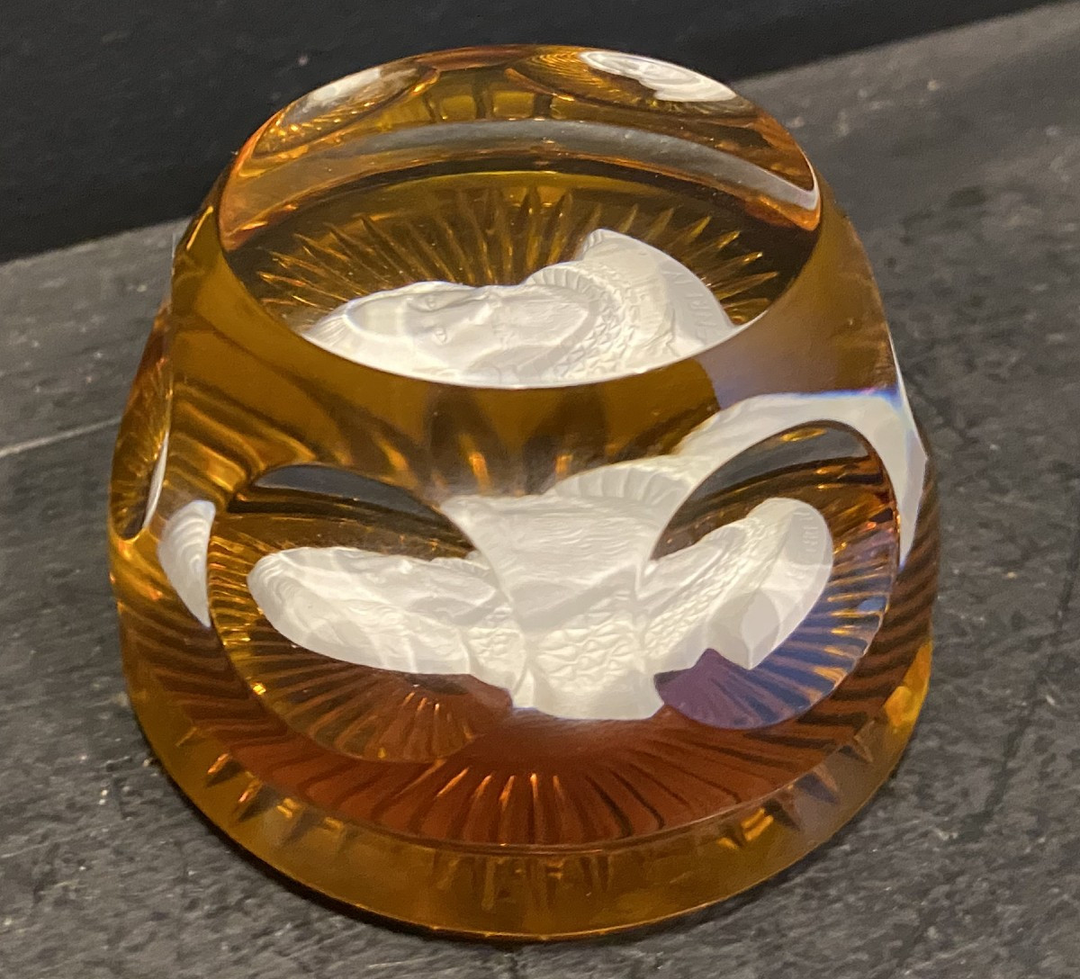 presse papier  de Baccarat représentant Henri IV-photo-4