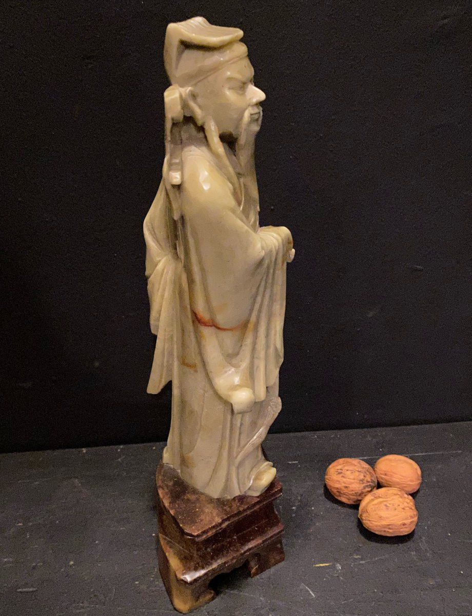 Statuette In Lardstone.-photo-2