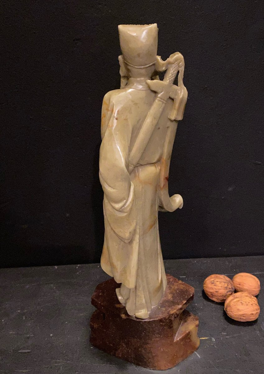 Statuette In Lardstone.-photo-3