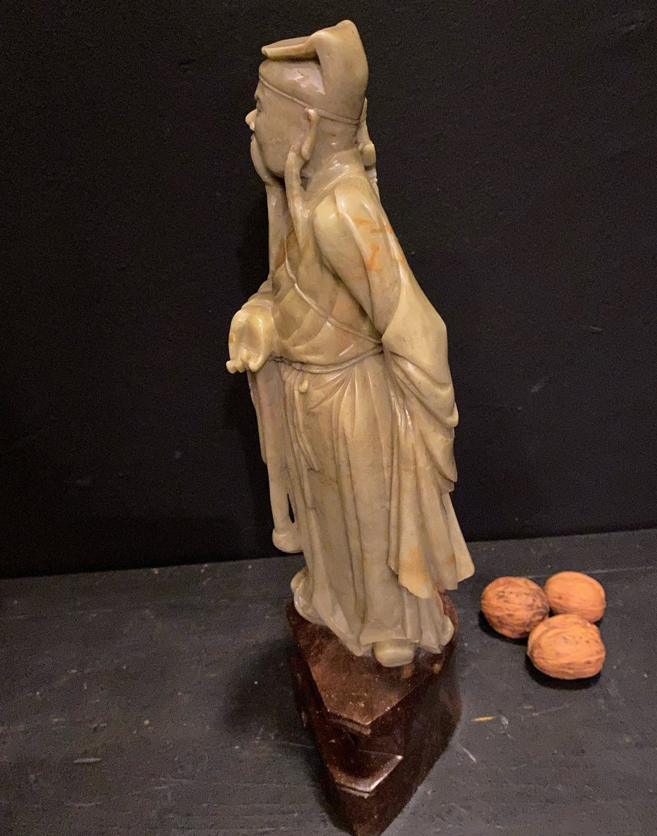 Statuette In Lardstone.-photo-4