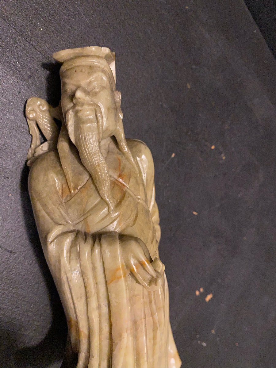 Statuette In Lardstone.-photo-2