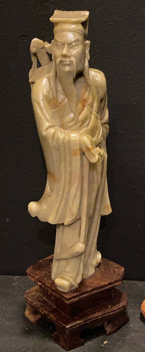 Statuette In Lardstone.