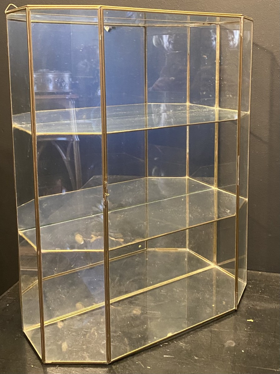 Small Display Case, Free-standing Or Hanging