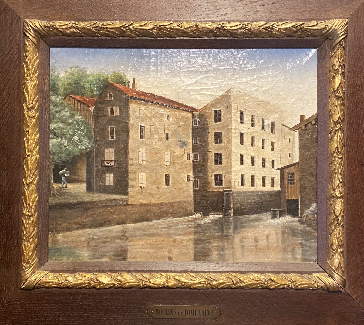Painting Of Mills In Tomblaine