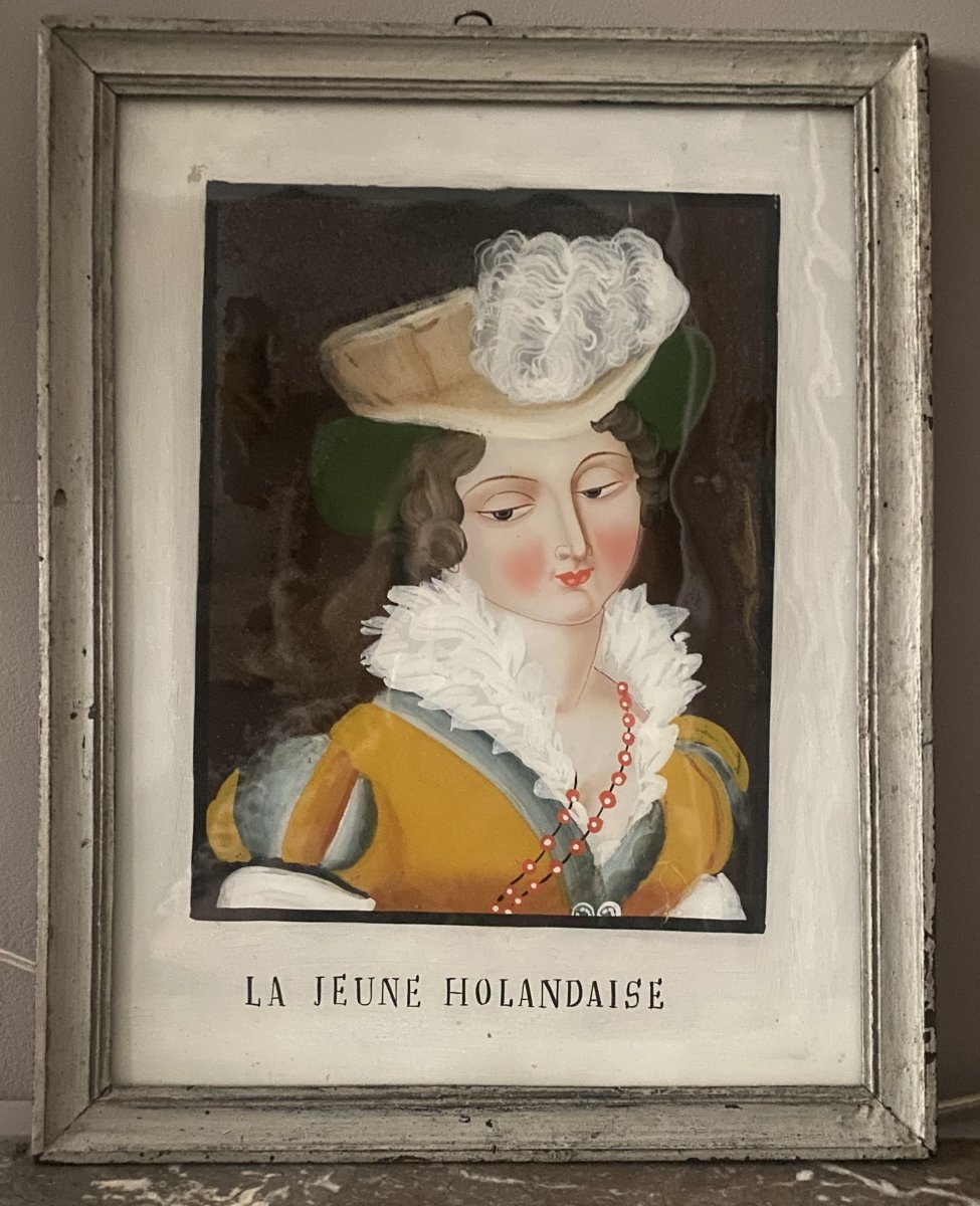 Mounted Under Glass From The 19th Century