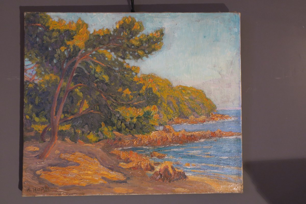 Painting By Horel: Carqueranne