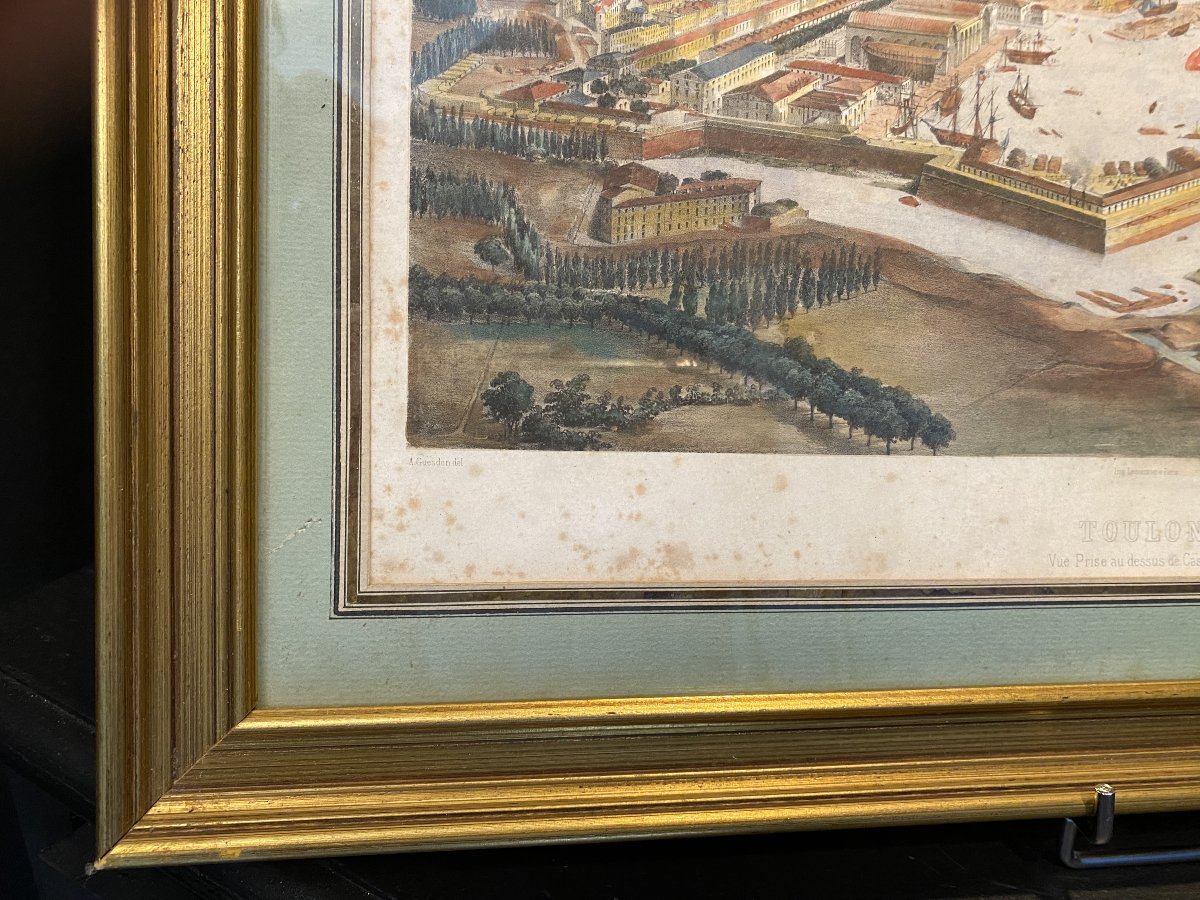 18th-century Perspective View Of Toulon-photo-4