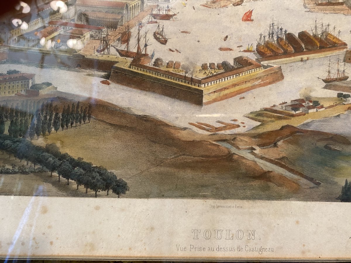 18th-century Perspective View Of Toulon-photo-1