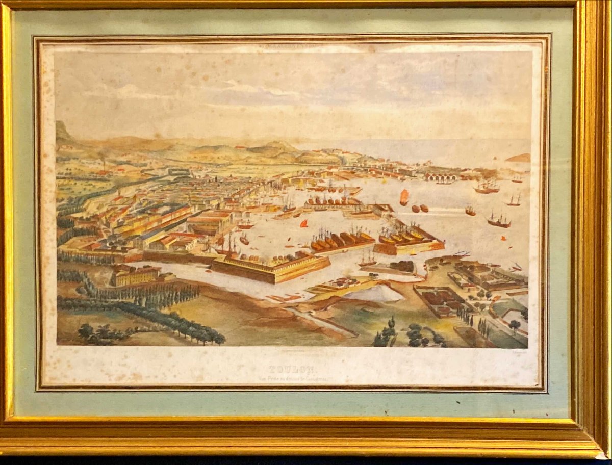 18th-century Perspective View Of Toulon-photo-4