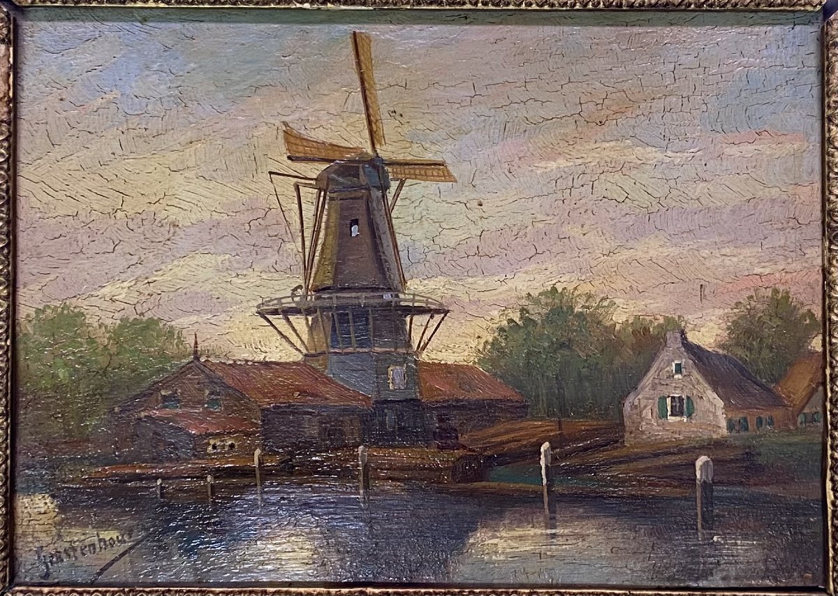 tableau, huile sur bois signé Gerstenhauer-photo-3