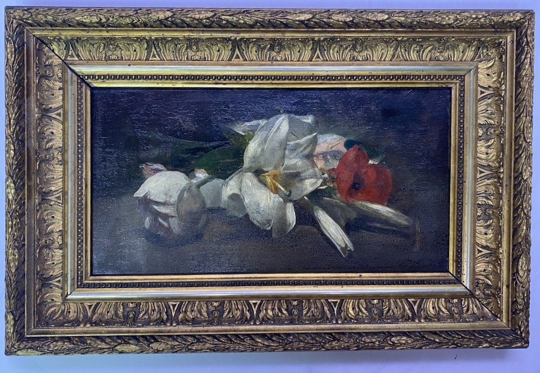 Painting, Oil On Wood