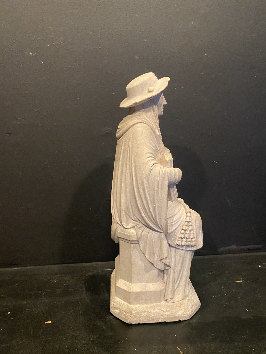 St. Jerome, Marble Statue-photo-4