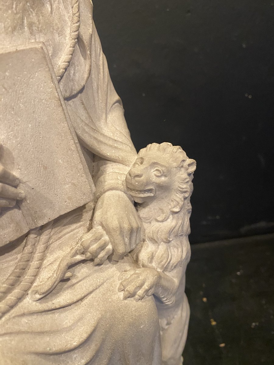St. Jerome, Marble Statue-photo-5
