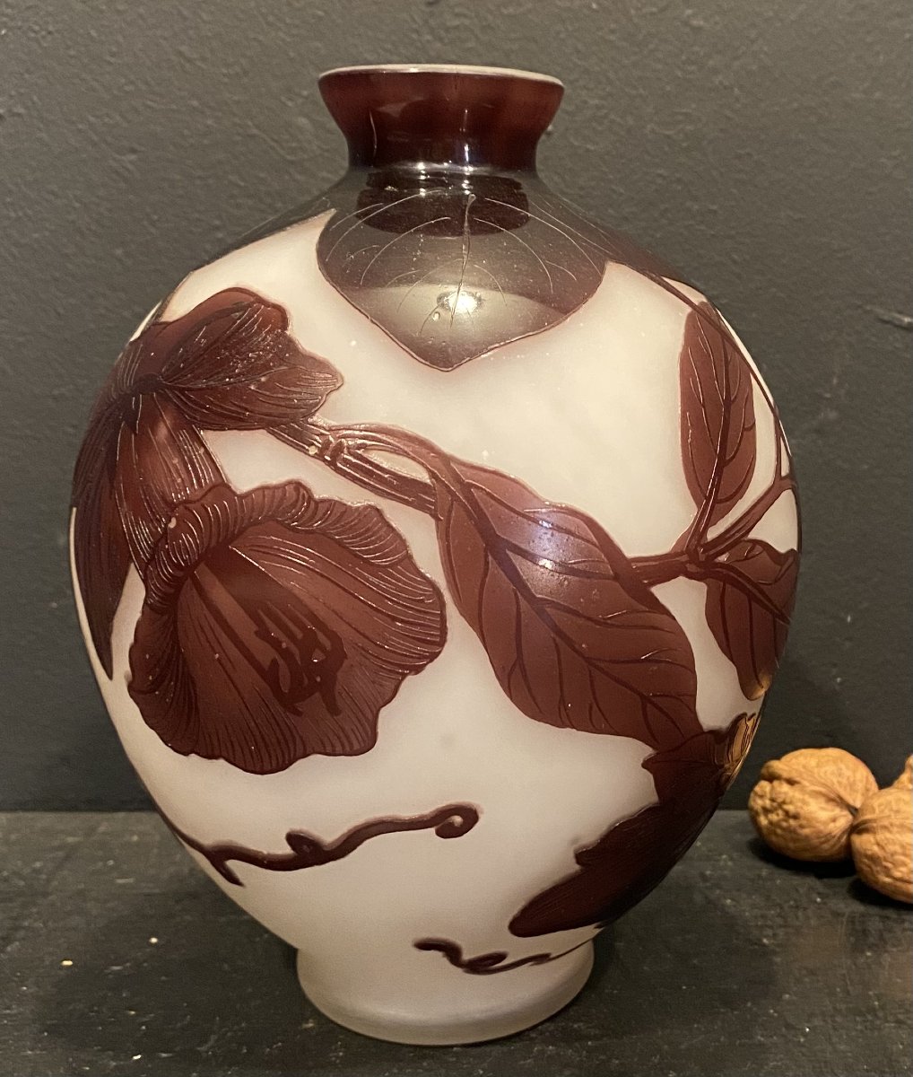vase art nouveau signé Delatte-photo-4