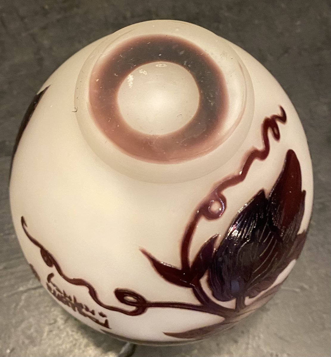 vase art nouveau signé Delatte-photo-3