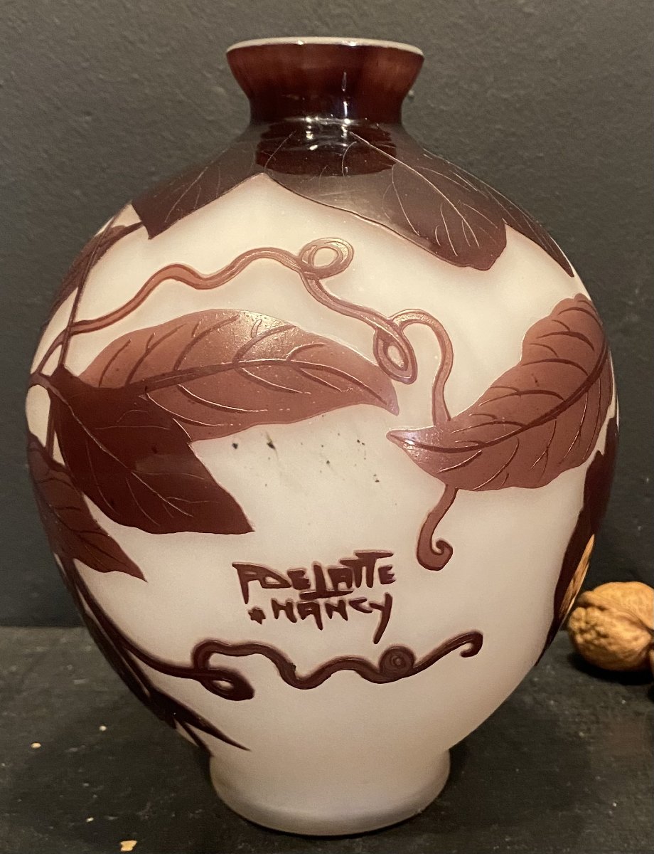 vase art nouveau signé Delatte-photo-4