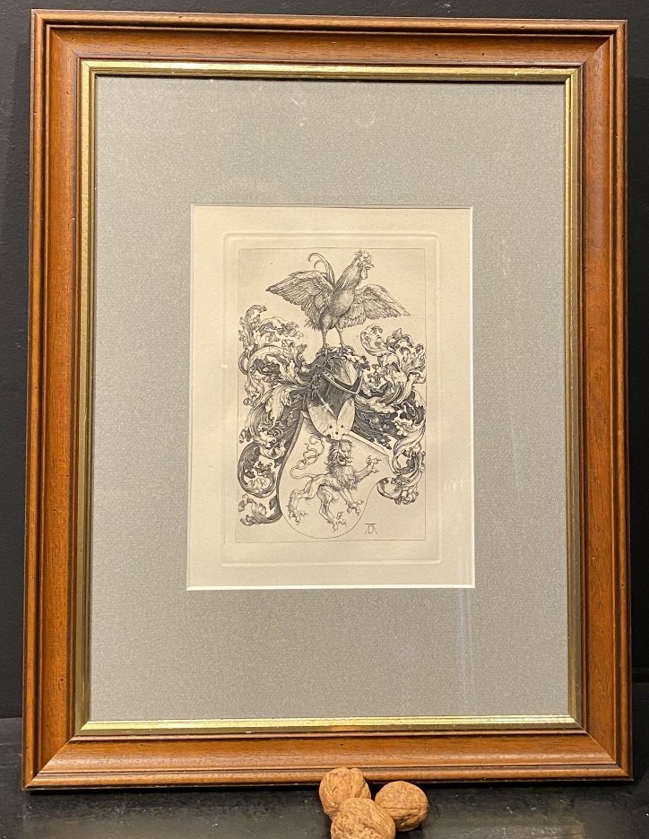 The Coat Of Arms With The Cog, An Engraving By Dürer-photo-2