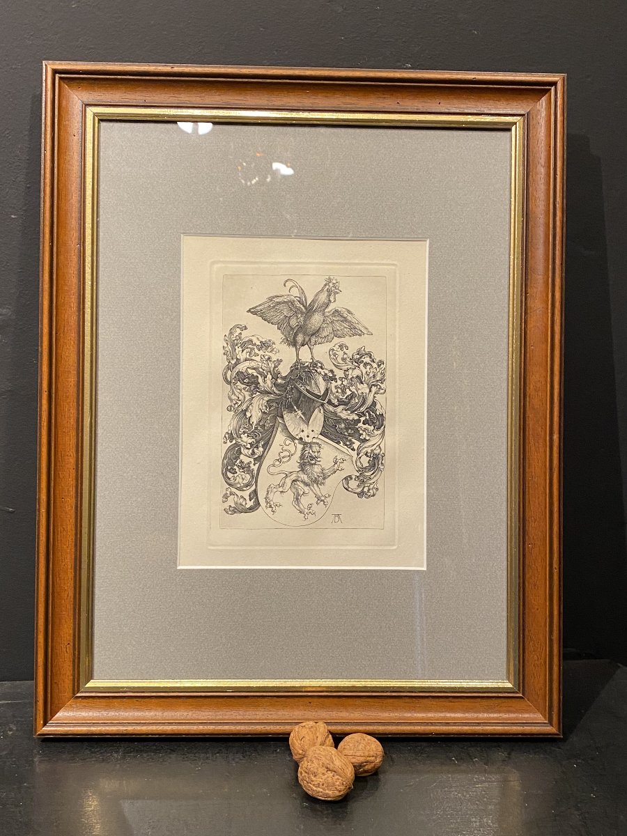 The Coat Of Arms With The Cog, An Engraving By Dürer-photo-1