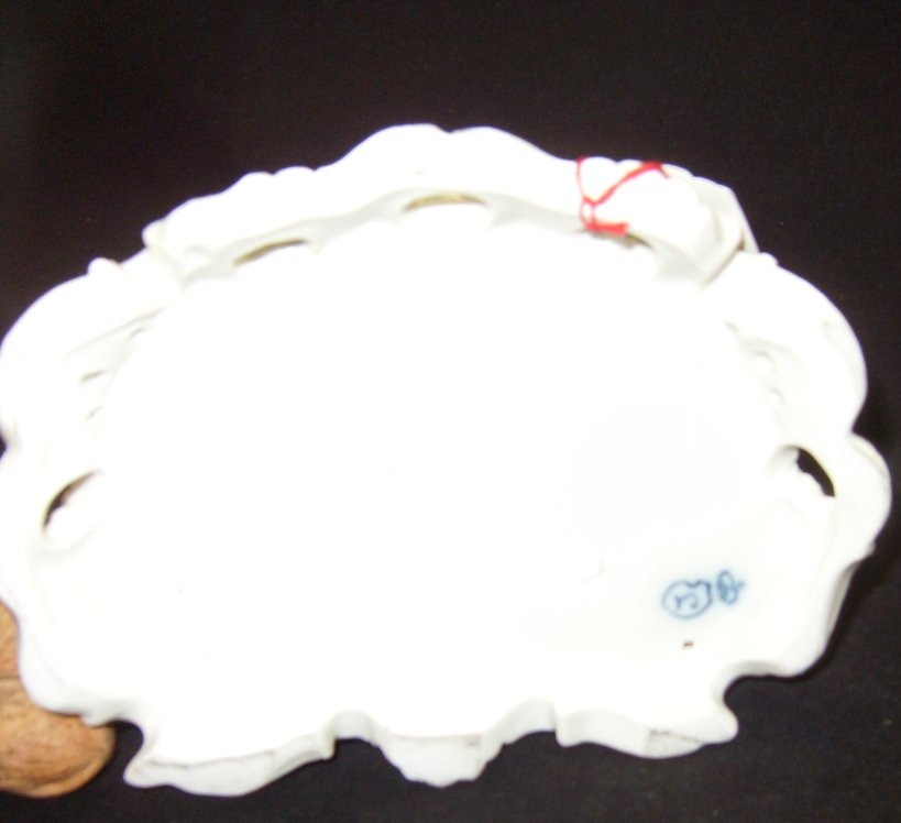 Biscuit XIX°, homme àla lettre-photo-4
