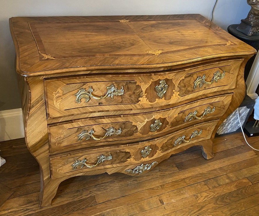 Curved Louis XV-era Chest Of Drawers-photo-3