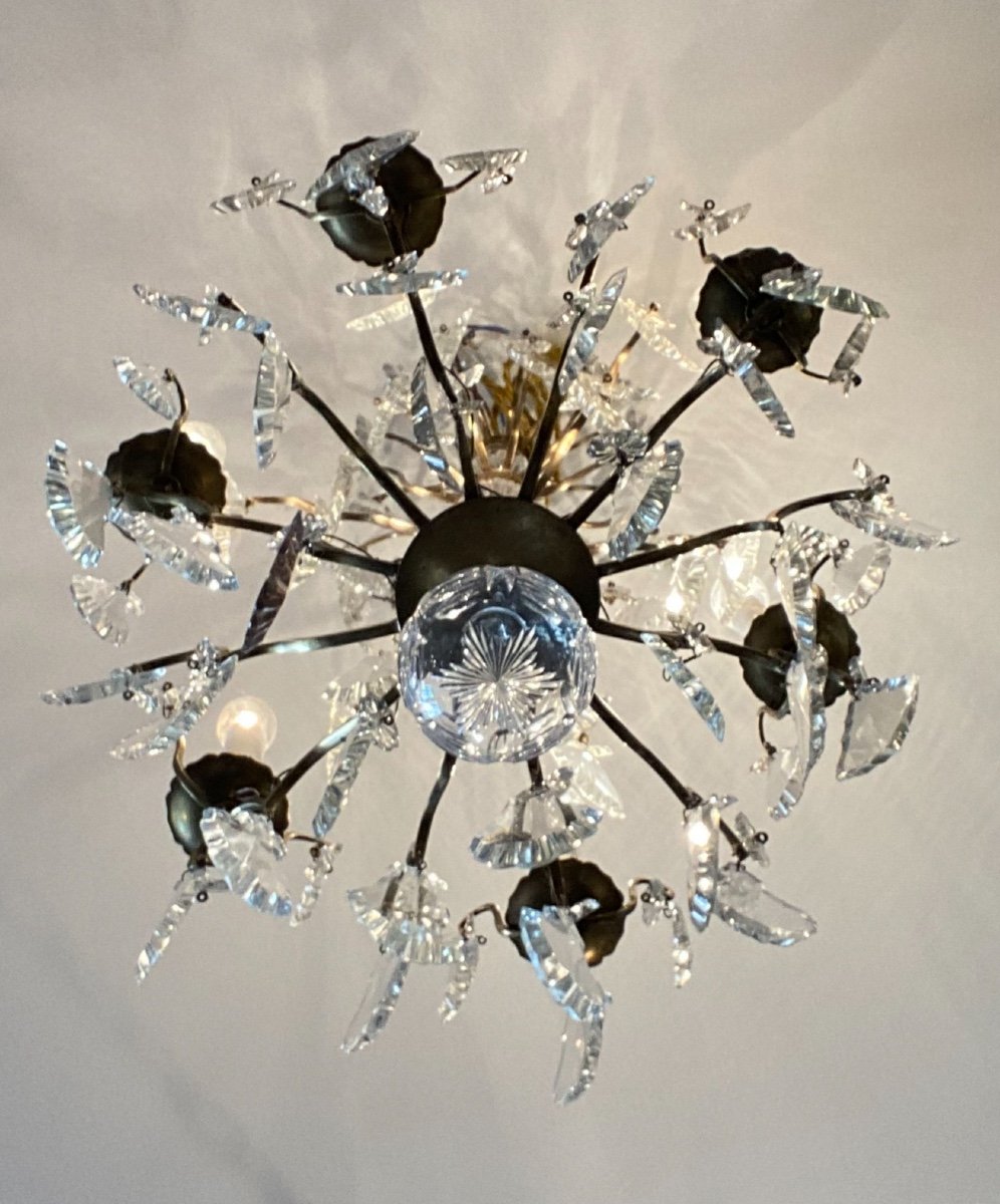 Lustre à Six Bras De Lumière-photo-4