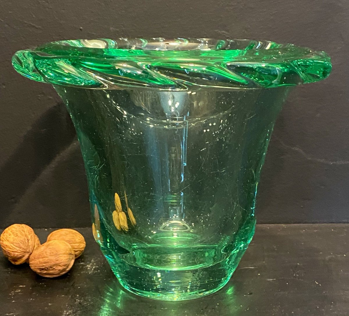 Green Daum Vase-photo-2