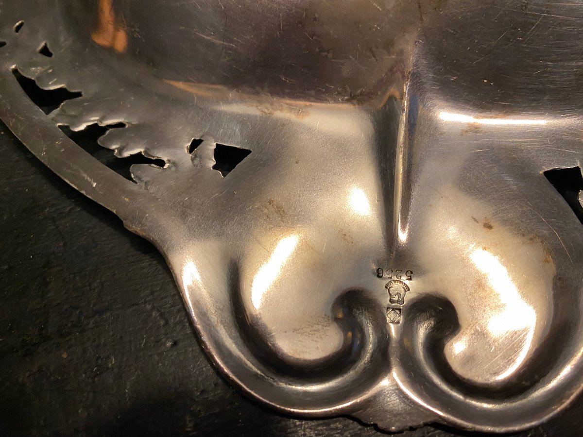Silver Metal Bread Service-photo-4