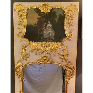 Large XVIIIth Louis XV Trumeau