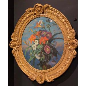 Tableau, Pastel De Fleurs