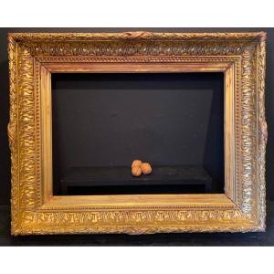 Nineteenth Century Golden Wood Frame