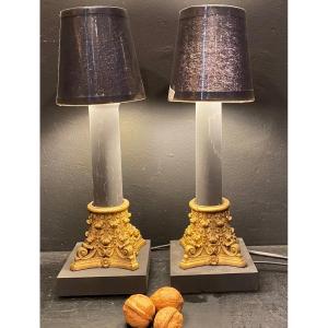 Paire De Lampes