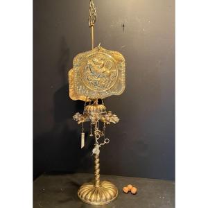 Large Oil Lamp 104 Cm High