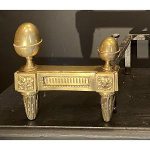 chenets d'époque Louis XVI