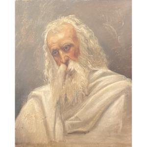 Painting Depicting An Old Man