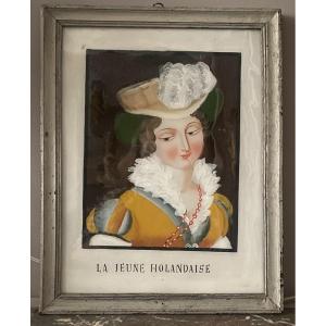 Mounted Under Glass From The 19th Century