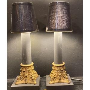 paire de lampes