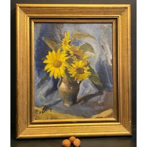 Peinture, Bouquet De Fleurs