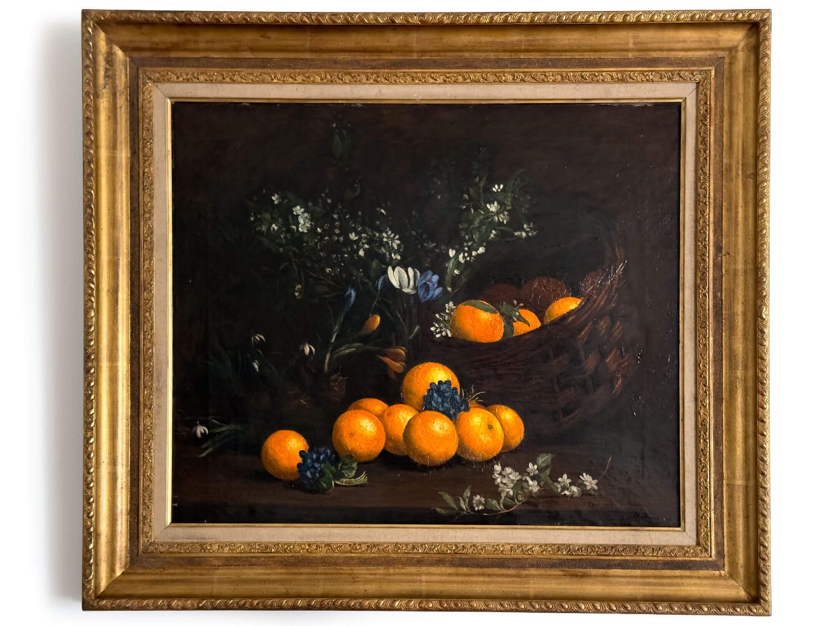 Nature Morte Aux Oranges - Eleanor Susannah Wood (1857-1936)