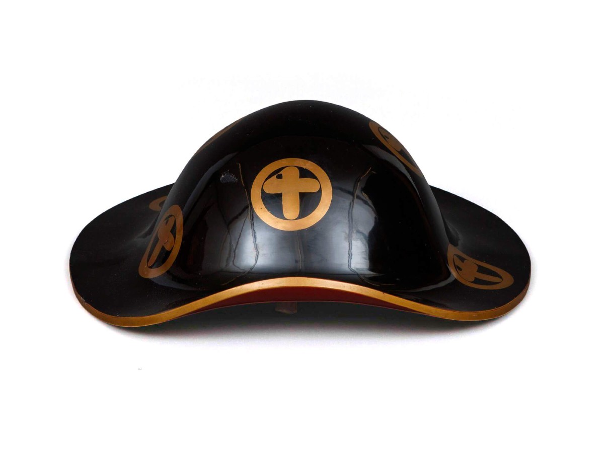 Kabuto léger Bajō Jingasa – Japon Edo – Casque rituel et militaire de samouraï